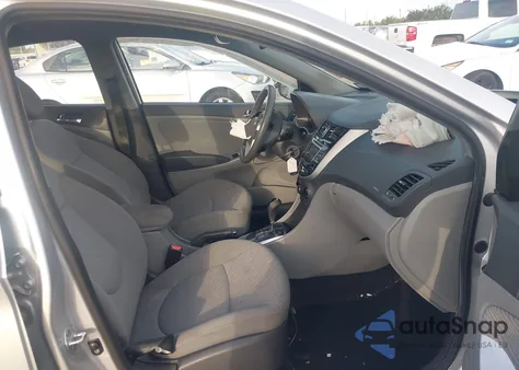 2012 Hyundai Accent Gls из США, поврежденный, VIN KMHCU4AE9CU086355